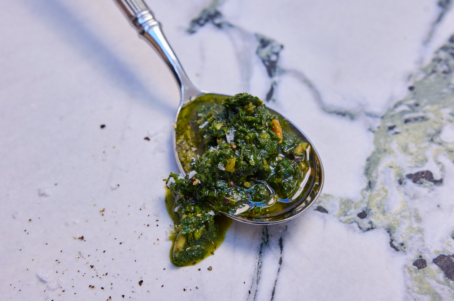 Spicy Pesto Green Sauce
