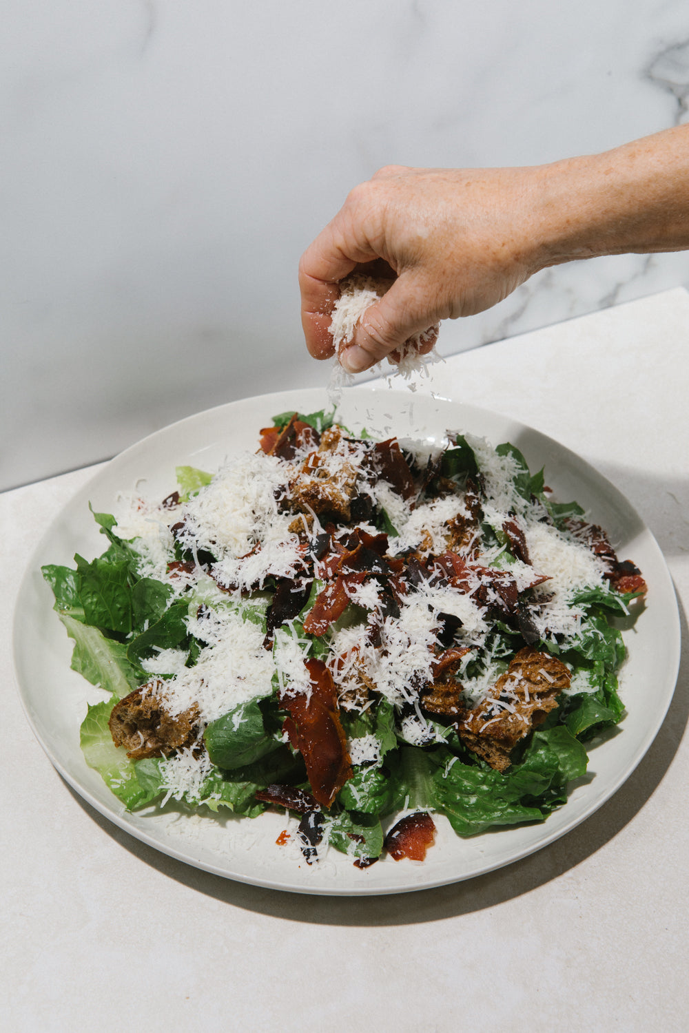 Ceasar Salad with Creamy Lemon Dressing
