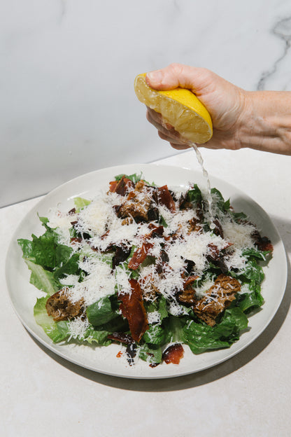 Ceasar Salad with Creamy Lemon Dressing