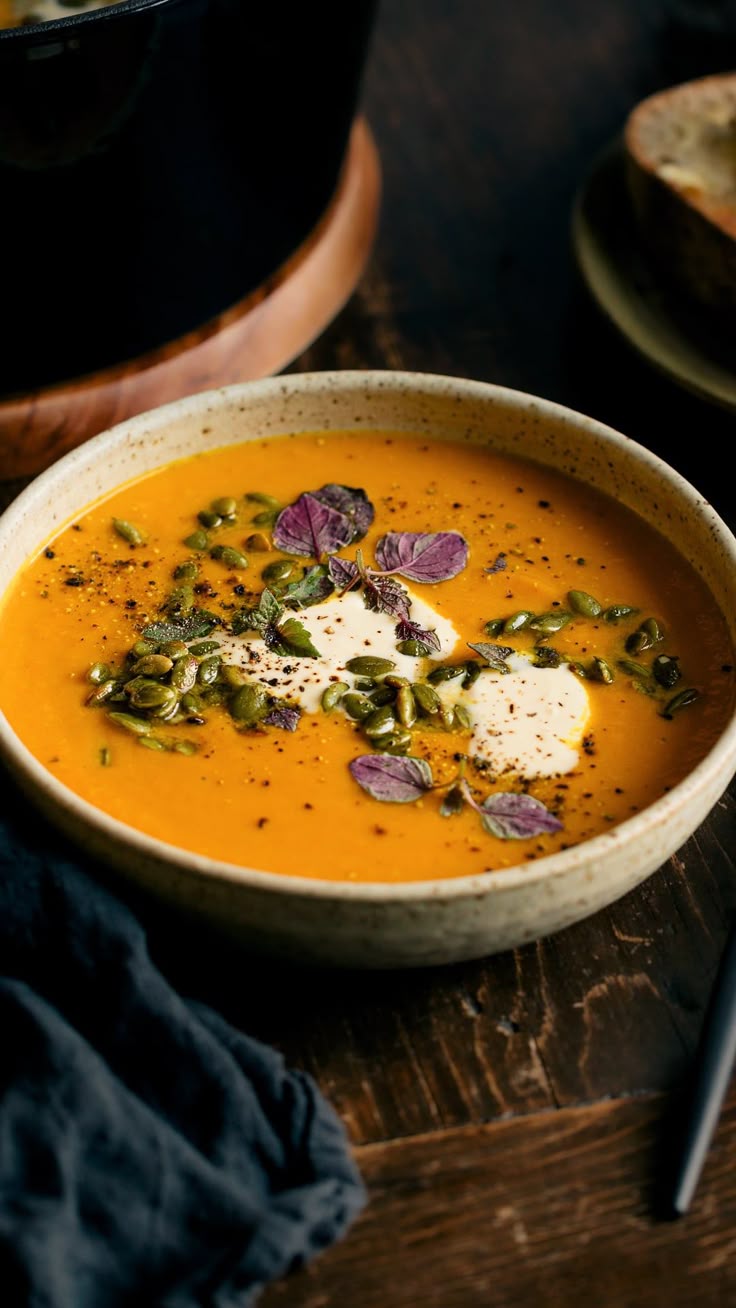 [WINTER] Pumpkin & Ginger Soup