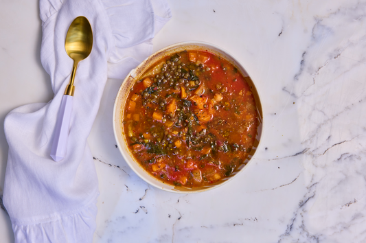 Spicy Lentil & Tomato Soup