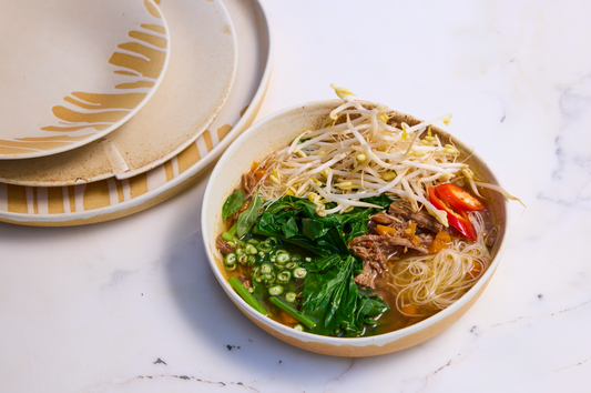 Beef Pho with Rice Noodles