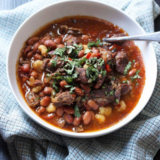 Spicy Beef & Black Bean Soup